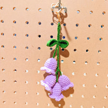 Load image into Gallery viewer, Lily of the Valley Keychain (Free US Shipping)
